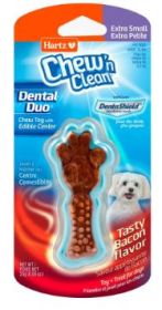 Hartz Chew 'n Clean Extra Small Dog Treat Bacon, 0.88 ozHartz Chew 'n Clean Extra Small Dog Treat Bacon, 0.88 oz